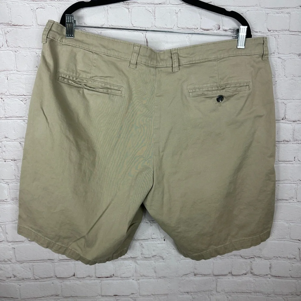 George Men's Chino‎ Shorts Beige tan cotton stretch, sz 40